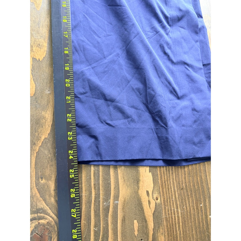 Athleta Tribeca Crop Pants Womens 4 Navy Blue Stretch Travel Athleisure - Picture 9 of 14